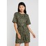 TWINTIP Sukienka z dżerseju light green/black TW421C064