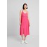 TOM TAILOR DENIM MIDI STRAP DRESS Sukienka letnia intense pink TO721E0ES