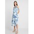 Dorothy Perkins COLD SHOULDER PRINTED Sukienka letnia blue DP521C1V9