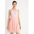 WAL G. PLEATED DRESS Sukienka koktajlowa blush pink WG021C06X