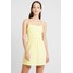 NA-KD SMOCK MINI DRESS Sukienka letnia yellow NAA21C071