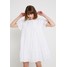 NA-KD BROIDERIE ANGLAIS MINI DRESS Sukienka letnia white NAA21C03S