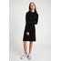 ONLY Petite ONLMILA DRESS Sukienka dzianinowa black OP421C03A