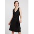 Banana Republic FAUX WRAP DRESS Sukienka z dżerseju black BJ721C096