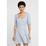 Nly by Nelly SWEET PRINT DRESS Sukienka letnia light blue NEG21C01X