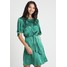 Dorothy Perkins WRAP MIDI Sukienka koktajlowa green DP521C1OK