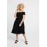 Dorothy Perkins Curve BARDOT TWIST DRESS LIVERPOOL Sukienka z dżerseju black DP621C0BT