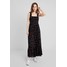 mint&berry Długa sukienka black/multi-coloured M3221C0VC