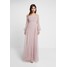 Maya Deluxe BARDOT SCATTER SEQUIN DRESS WITH EMBELLISHED HEM Suknia balowa frosted pink M2Z21C03J