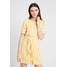 Selected Femme SLFDORIT TUNNI SHORT DRESS Sukienka letnia radiant yellow/snow white SE521C0O3