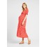 Glamorous Bloom FULL SKIRT V NECK DRESS Sukienka koszulowa red GLI29F004