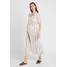 Glamorous Bloom SHORT SLEEVE MIDI DRESS WITH BELT Długa sukienka white GLI29F000