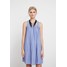 Yargici PLEATED SLEEVELESS DRESS Sukienka letnia blue YA321C005
