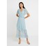New Look MIRANDA FRILL MIDI DRESS Długa sukienka blue NL021C10J