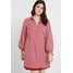 Fashion Union Plus DRESS WITH TIE SLEEVES IN MULTI SPOT Sukienka koszulowa red FAJ21C00Q