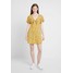 Oasis DAISY JULIETTE FRONT SUNDRESS Sukienka z dżerseju multi/yellow OA221C0JD