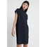 Weekday PRIME DRESS Sukienka z dżerseju dark blue WEB21C007