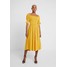 Leon & Harper RUSTINE Długa sukienka yellow L5321C00T