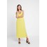 Warehouse PLEATED DRESS Sukienka letnia lemon WA221C0JI