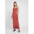 Gina Tricot SUZY SLIP DRESS Długa sukienka marsala GID21C02W