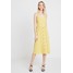 New Look BUTTON FRONT Sukienka letnia yellow spice NL021C0ZY