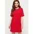 Superdry Sukienka z dżerseju red SU221C0EX
