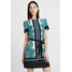Oasis CITY PAISLEY SHIFT DRESS Sukienka letnia multi green OA221C0HQ