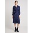 New Look EXCLUSIVE BUTTON THROUGH DRESS Długa sukienka navy NL021C0ZT