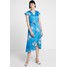 mint&berry Długa sukienka light blue/white M3221C0TO