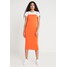 Envii ENNAHLA DRESS Długa sukienka red orange EI421C01I