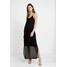 Vero Moda Tall VMKASSIDY EMBROIDERY DRESS Długa sukienka black VEB21C03A