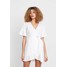 Nly by Nelly MINI FRILL DRESS Sukienka letnia white NEG21C00R