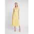 IVY & OAK FLARED DRESS CAP SLEEVE Suknia balowa sunshine yellow IV321C05B