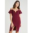 New Look GO RING DETAIL DRESS Sukienka etui dark burgundy NL021C0YT
