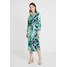 Warehouse SCARF PRINT DRESS Sukienka koszulowa green WA221C0IE