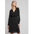 Selected Femme SLFDANIELLA DRESS Sukienka letnia black/creme dynella SE521C0PC