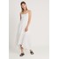 Hollister Co. BUTTON THRU Długa sukienka white H0421C00X