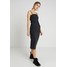 Cheap Monday TRICK DRESS Długa sukienka black CH621C028