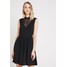 ONLY ONLMONA HIGHNECK DRESS Sukienka z dżerseju black ON321C197