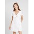 Abercrombie & Fitch CAMP DRESS Sukienka koszulowa white solid A0F21C02P
