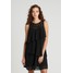 Vero Moda VMEVIE LAYER SHORT DRESS Sukienka letnia black VE121C1LL