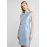 Esprit Collection ARTISTIC FLECK Sukienka koktajlowa pastel blue ES421A08S