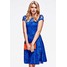 HotSquash LACE Sukienka koktajlowa royal blue HOW21C013