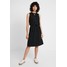 Esprit Collection TIE NECK DRESS Sukienka z dżerseju black ES421C0YS