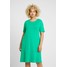 ONLY Carmakoma CARBANDANA DRESS Sukienka z dżerseju simply green ONA21C04H