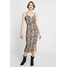 Dorothy Perkins TIGER CAMI DRESS Sukienka etui multi-coloured DP521C1WT