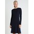 TOM TAILOR A LINE DRESS Sukienka letnia real navy blue TO221C08S