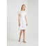 Lauren Ralph Lauren ALLIE SHORT SLEEVE DAY DRESS Sukienka z dżerseju white L4221C0QC