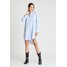 Replay DRESS Sukienka koszulowa azure/white RE321C02F