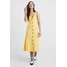 ONLY Petite ONLNELLA BUTTON DRESS Długa sukienka solar power OP421C03Z